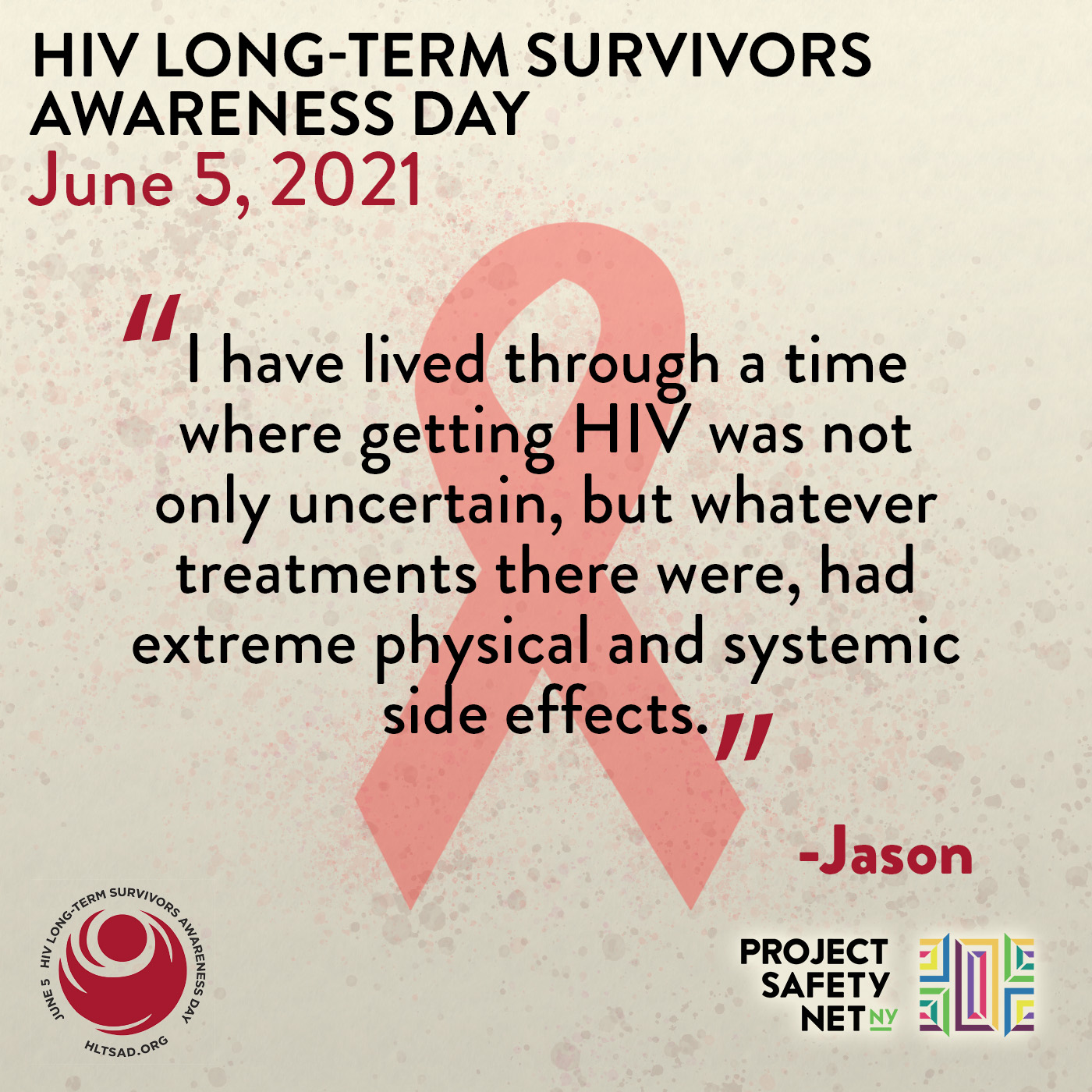 Hiv Long Term Survivors Awareness Day 2021 Projectsafetynet